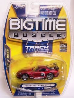   Big Time Muscle Track Series 2008 08 Dodge VIPER SRT10 1/64 Diecast