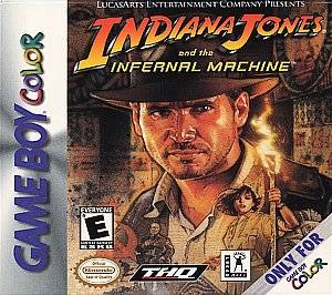 Indiana Jones and the Infernal Machine Nintendo Game Boy Color, 2001 