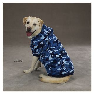   poodle chi BLUE DOG CAMO SWEATSHIRT sweater shirt clothes apparel S