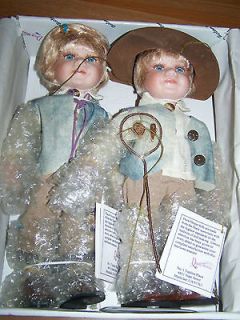 Duck House Limited Edition Wyatt & Wendy Porcelain Doll Country Boy 