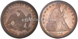1846, Seated Liberty Dollar