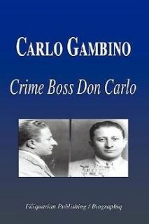 Carlo Gambino   Crime Boss Don Carlo (Biography) NEW