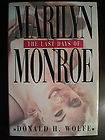   Days of Marilyn MonroeThe by Donald H. Wolfe 1998, Hardcover