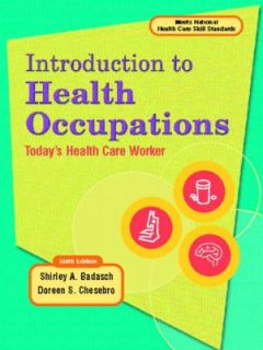  to Health Occupations Todays Health Care Worker by Doreen 