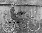 OLD EXCELSIOR AUTO CYCLE MOTORCYCLE PHOTO=HARLEY INDIAN