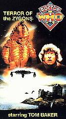 Doctor Who   Terror of the Zygons VHS, 1991