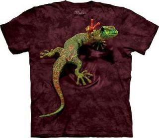 New PEACE OUT GECKO Lizard T Shirt S 3XL The Mountain Official Tee