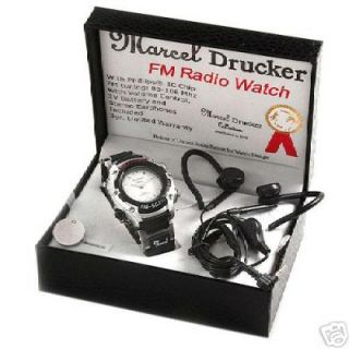 Marcel Drucker FM Radio Watch
