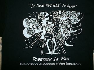   DRUM T SHIRT International Association Of Pan Enthusiasts Percussion S