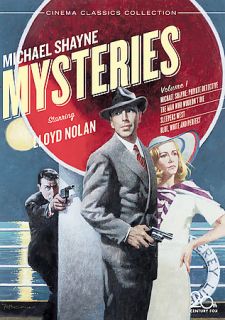   Shayne Mysteries   Volume 1 DVD, 2007, 2 Disc Set, Dual Side
