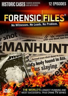 Forensic Files Historic Cases DVD, 2011, 2 Disc Set