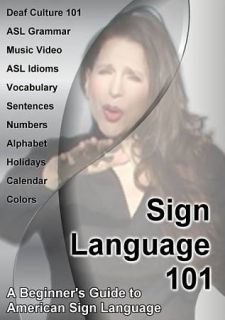 Sign Language 101 A Beginners Guide to American Sign Language DVD 