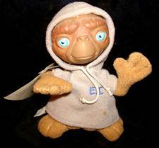 RUSS PLUSH Small Doll Figure EXTRA TERRESTRIAL Berrie Co Doll 