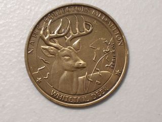   AMERICAN HUNTING CLUB BIG GAME SERIES COLLECTORS MEDAL EAGLE WHITETAIL