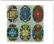 43 Pysanky designs For CROSS STITCHIng listers ORiginal work ( 