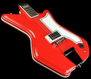 Eastwood Airline 59 1P Electric Guitar Fiberglass Body Red