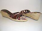 EASY SPIRIT Kailey Brown Sandals Shoes Womens 8 5 