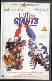 LITTLE GIANTS   RICK MORANIS   ED ONEILL   VHS VIDEO PAL