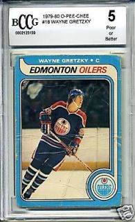 1979 OPC WAYNE GRETZKY RC #18 BCCG 5 O Pee Chee Edmonton Oilers Rookie