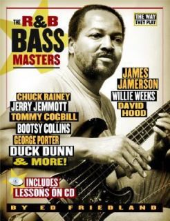 The RandB Bass Masters The Way They Play by Ed Friedland 2005, CD 