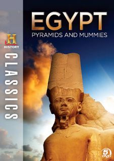 Egypt Pyramids and Mummies DVD, 2010, 5 Disc Set