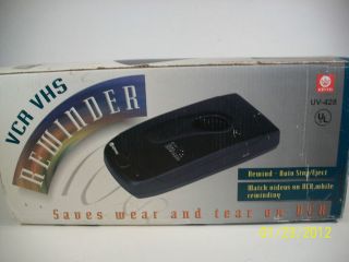 Kinyo VCR VHS Rewinder Auto Stop/Eject Works