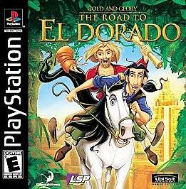 Gold and Glory The Road to El Dorado Sony PlayStation 1, 2000