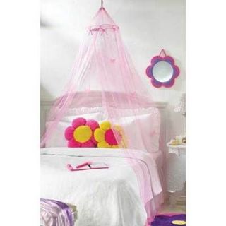 New Pink Twin Bed Baby Crib Canopy Tent Mosquito Net Netting Curtain 