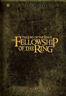 The Lord of the Rings The Fellowship of the Ring DVD, 2002, 4 Disc Set 