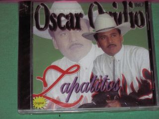 ZAPATITOS OSCAR OVIDIO CD ALABANZA/ADORACION/MUSICA CRISTIANA/NORTENO 