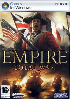EMPIRE  TOTAL WAR   PC GAME (2 DISCS) ****Brand New & Sealed 