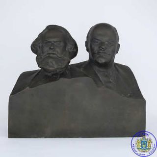 EXC ORIGINAL Russian Soviet USSR bust statue sculpture communist LENIN 