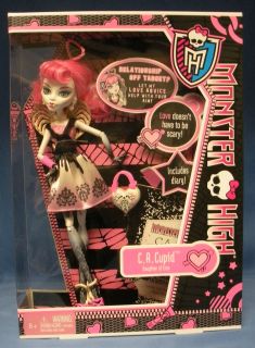 Monster High C.A. Cupid Daughter of Eros Diary Included New 2012 In 