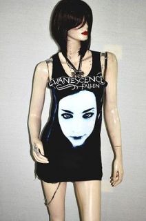Evanescence Goth Metal Rock DIY Sexy Singlet Tank Top Shirt