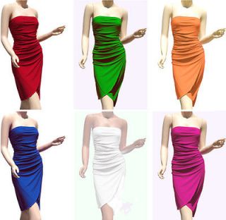 Strapless Dresses Party Cocktail Evening Clubwear Womens Style Mini 