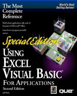 Using Excel Visual Basic for Applications by Que Publishing Staff and 