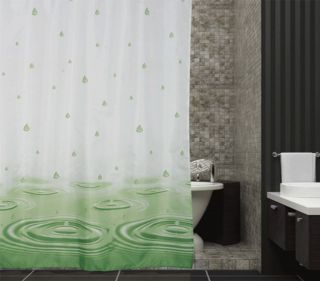 Bath extra long shower curtain