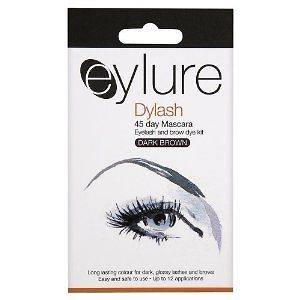 Eylure Dylash 45 Day Mascara Eyelash and Brow Dye Kit Brown