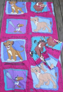 Lion King Birthday Party Supplies on New Vintage Lion King 2 Curtains Panels W Tie Backs 80 X 63 Fabric