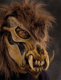 Wildthing Monster Werewolf Skull Demon Adult Latex Halloween Mask