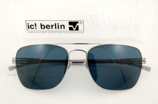 Brand New ic berlin Sunglasses Model die wetterfahne Color grey 