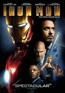 Iron Man DVD, 2008, Canadian