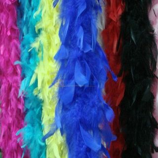 77 Feather Boas Turkey Feathers for Dress Up Show Christmas Many 