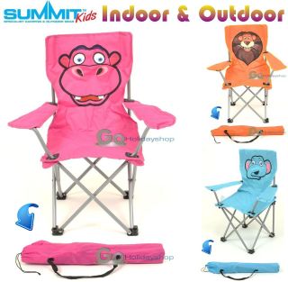 Kids Childrens Folding Chair Small Seat Camping Festival Indoor 