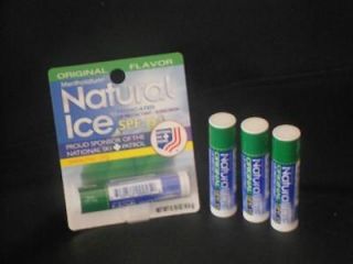 Mentholatum Natural Ice Original Lip Balm, box of 24