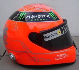 MICHAEL SCHUMACHER 2012    Replica Helmet 11 Scale    NEW Mercedes 