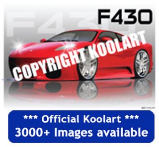Koolart Ferrari F430 Case for iPod Touch Gen 4 FREE P&P 2929