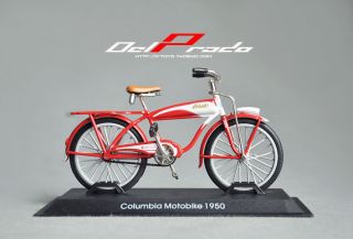 Del Prado DelPrado Collection Metal Model Bicycle   Columbia Motobike 