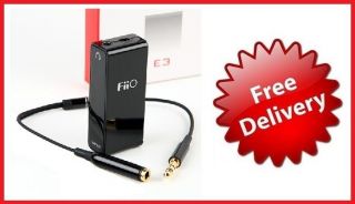 FiiO E3 3.5mm Earphone Headphone Volume Booster Amplifier for Mobiles 