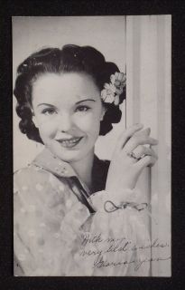 1945 Actress Movie Star Gloria Jean World War 2 Service Men North 